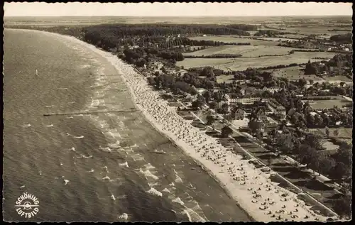 Ansichtskarte Scharbeutz Luftbild 1956