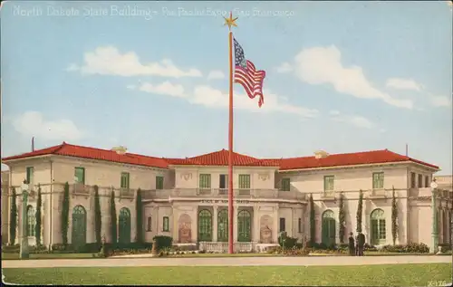 San Francisco North Dakota State Building Pacific International Exposition 1915