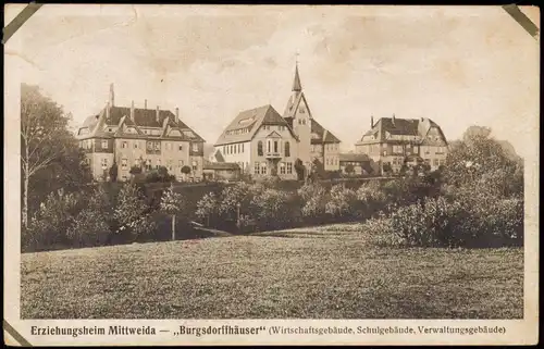 Ansichtskarte Mittweida Erziehungsheim Mittweida 1925