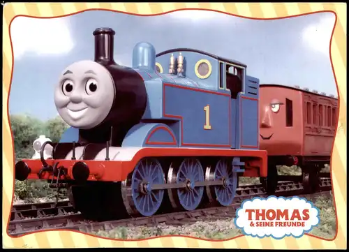 Eisenbahn Motivkarte: Kindereisenbahn THOMAS & SEINE FREUNDE 2005