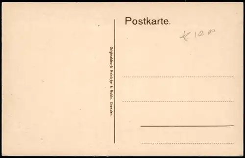 Postcard Eger Cheb Romanische Kapelle in der Kaiserburg 1910