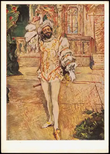 Ansichtskarte  Künstlerkarte DDR: Maler MAX SLEVOGT (1868-1932) Andrade 1965