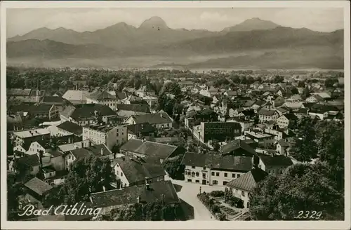 Ansichtskarte Bad Aibling Panorama-Ansicht 1935