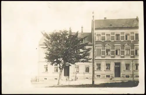 Dresden Echtfoto Haus-Ansicht vom Verlag A. Gerzabeck in Briessnitz 1910