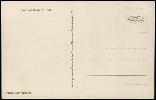 Chiemsee Chiemsee See Frauenwörth Herrenchiemsee Alpen Panorama 1910