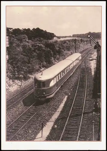 Verkehr/KFZ - Eisenbahn/Zug/Lokomotive Triebwagen Tschechien 1999