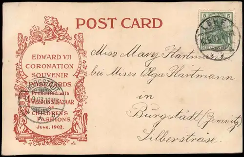 EDWARD VII CORONATION Ceremony at the Abbey England Monarchy 1903