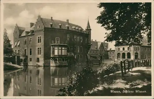 Ansichtskarte Weeze Schloss Wissen. 1933