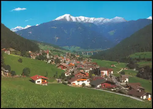 Trins Panorama-Ansicht Grüße aus Trins Ferienort Gschnitztal Tirol 2000