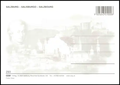 Ansichtskarte Salzburg Stadtteilansichten SALISBURGO SALZBOURG 2000