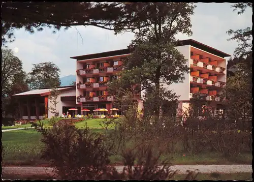 Ansichtskarte Villach Kurhotel Warmbaderhof Hotel-Park 1980