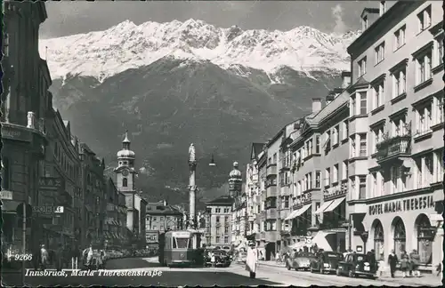 Ansichtskarte Innsbruck Maria Theresienstraße 1954