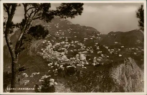 Cartoline Capri Panorama-Ansicht 1930