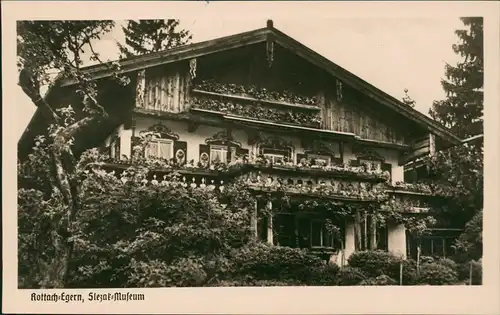 Ansichtskarte Egern am Tegernsee Slezak-Museum 1940