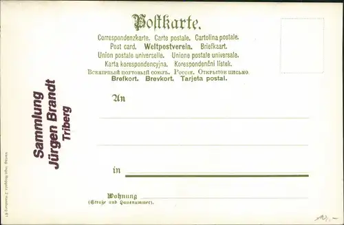 Künstlerkarte Kaiser u. Kaiserin Hofstadt Monarchie Künstlerkarte 1912