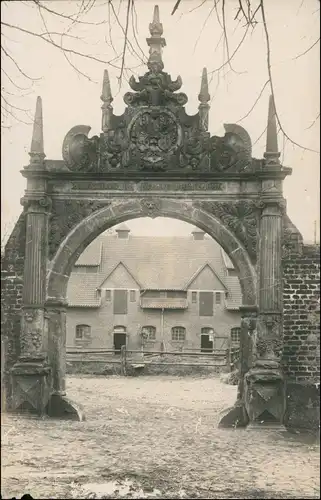 Ansichtskarte Drakenburg b Nienburg Weser Rittergut - Altes Tor 1922