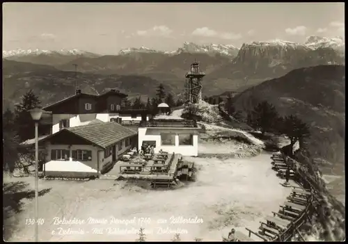 .Trentino-Südtirol Belvedere Monte Denegal Zillertaler Berge  Dolomiten 1960