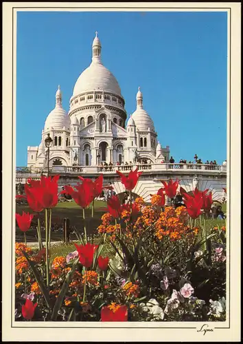 CPA Paris La Basilique du Sacré-Coeur de Montmartre 1990