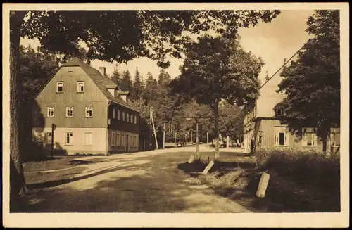 Ansichtskarte Breitenbrunn (Erzgebirge) Jägerhaus bei Schwarzenberg 1928