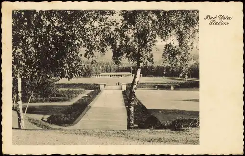 Ansichtskarte Bad Elster Stadion 1937