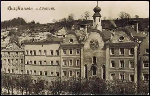 Ansichtskarte Burghausen Englisches Nonnenkoster, Fotokarte 1928