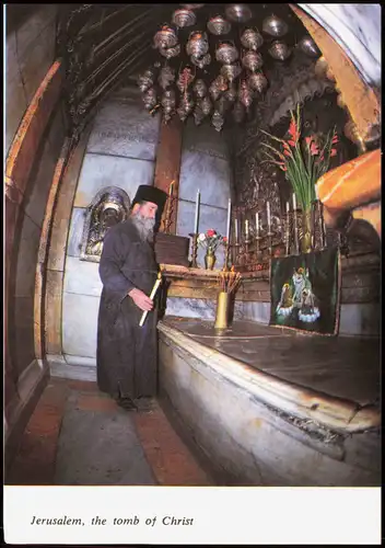 Jerusalem (רושלים) CHURCH OF THE HOLY SEPULCHRE TOMB OF CHRIST 1980