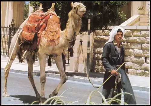 Jerusalem Jeruschalajim (רושלים) OLD CITY STREET SCENE 1975