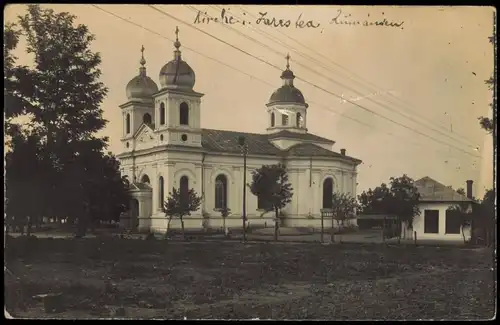 Foto Jariștea Rumänien Kirche 1916 Privatfoto