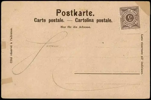 Heiden (Bodensee) 2 Bild Stadt, Landkarten AK Bodensee Litho 1899