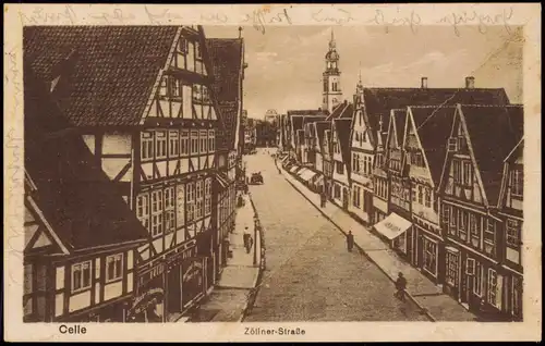 Ansichtskarte Celle Zöllnerstraße 1921