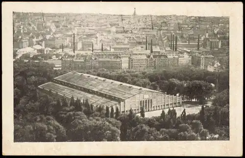 Ansichtskarte Wien Luftbild Prater mit Sängerhalle 1932