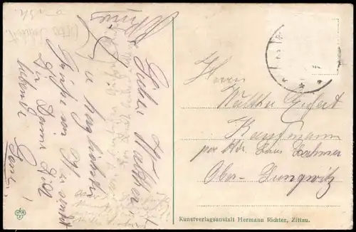 Reichenbrand-Chemnitz Pelzmühle Etablissement 2-Bild-Karte 1910