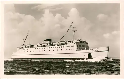 HOCHSEE-FÄHRSCHIFF THEODOR HEUSS der Deutschen Bundesbahn 1960