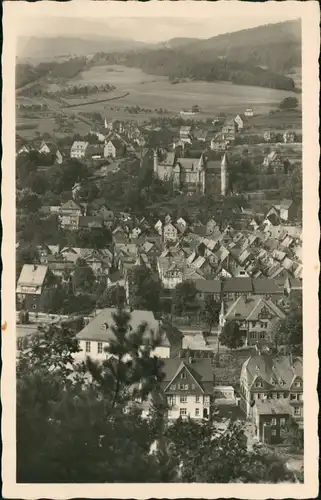 Ansichtskarte Herborn Blick vom Homberg 1939