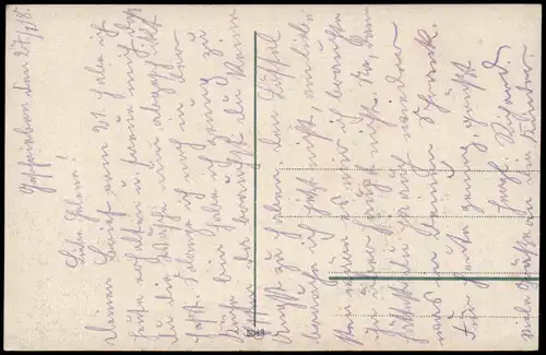 Postcard Breslau Wrocław Strassen Partie am Bismarck-Brunnen 1918
