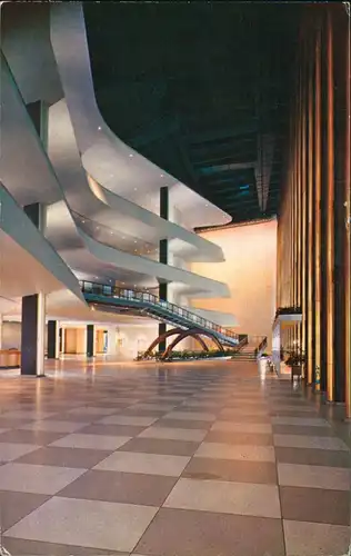 New York City General Assembly Building at the United Nations 1958