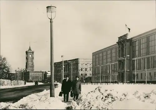 Ansichtskarte Mitte-Berlin Staatsratsgebäude Hauptstadt der DDR 1966