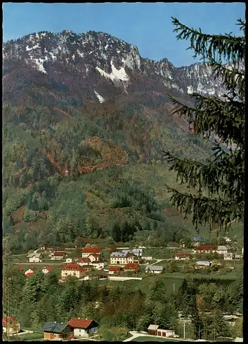 Ansichtskarte Klaus an der Pyhrnbahn Panorama-Ansicht mit der Kremsmauer 1980