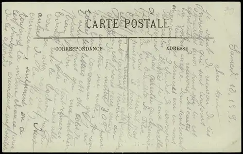 CPA Beffert Belfort | Béfô Caserne Béchaud, Soldaten 1916