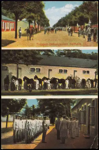 Ansichtskarte Zeithain Truppenübungsplatz 3 Bild 1916