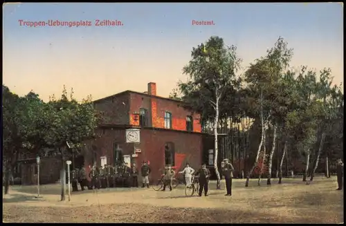 Ansichtskarte Zeithain Truppenübungsplatz - Torwache 1916