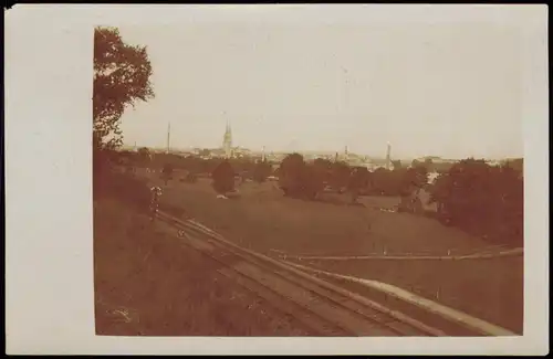 Ansichtskarte Oelsnitz (Vogtland) Blick auf die Stadt 1916