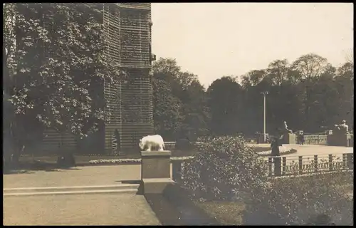 Dresden Fotokarte Park Jahresschau Jahresschau Deutscher Arbeit 1930