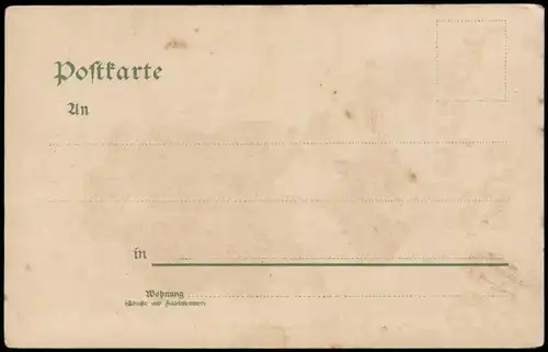 Ansichtskarte  Der hats erreicht Mann mit vielen Babys 1906