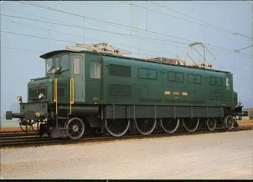 Ansichtskarte  Eisenbahn Zug e-Lokomotive Railway Train 1980