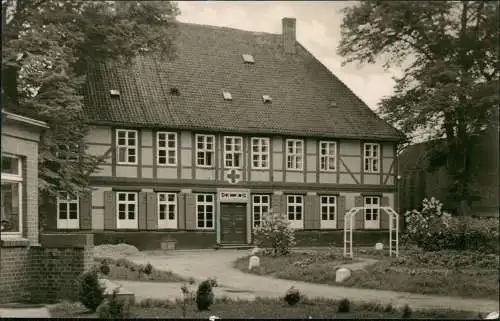 Ansichtskarte Amt Neuhaus Krankenhaus 1956