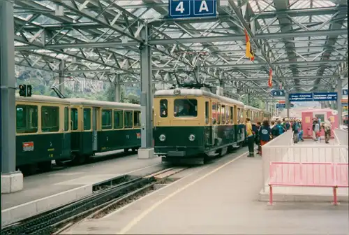 Ansichtskarte  Eisenbahn Zug E-Lokomotive Railway Train 1988