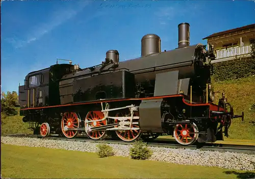 Ansichtskarte  Eisenbahn Zug Lokomotive Dampflok Railway Train 1960