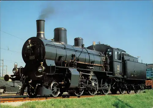Ansichtskarte  Eisenbahn & Zug Lokomotive Dampflok 1985