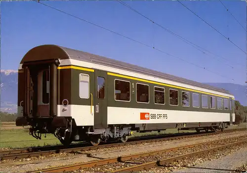 Ansichtskarte  Eisenbahn Zug Personenzug Railway Train 1985